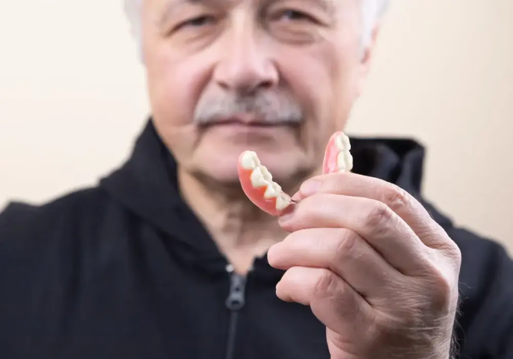 Jak usunąć klej do protez z dziąseł bez podrażnień?